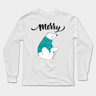 Funny Matching Christmas Sweater. Matching Sweaters For Couples. Long Sleeve T-Shirt